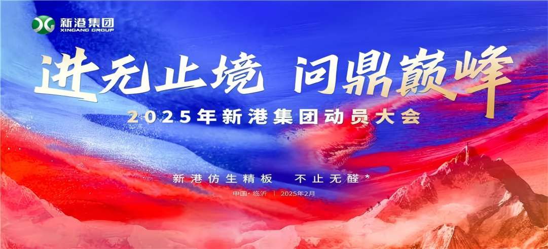 進(jìn)無止境，問鼎巔峰！2025年新港集團(tuán)動(dòng)員大會(huì)成功召開！